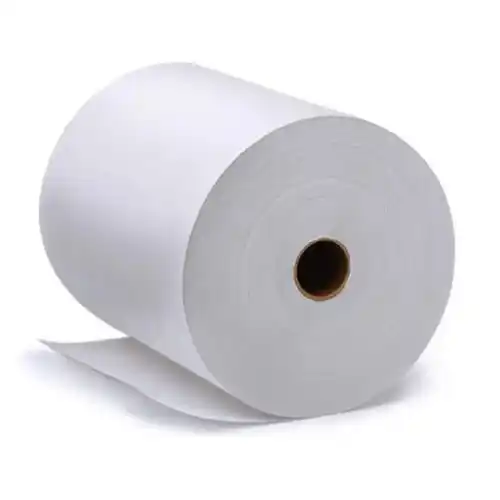 Neatly stacked sheets of premium bleached kraft paper from manufacturer