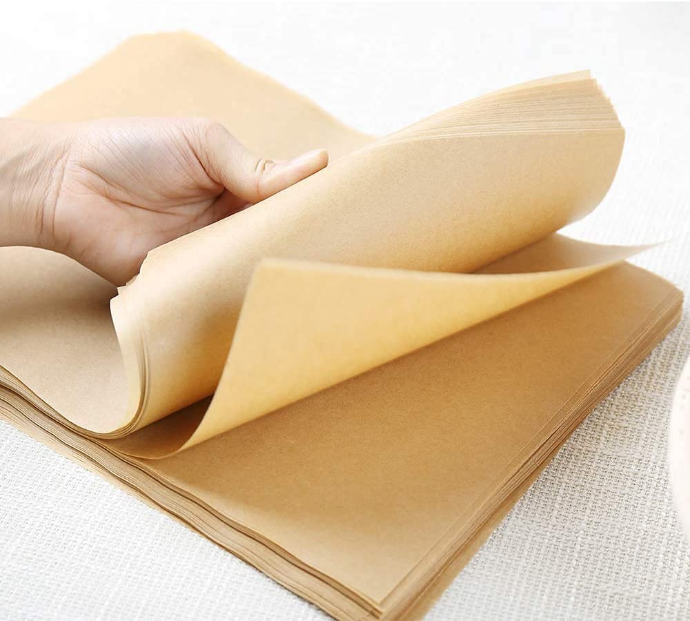 Natural brown butter paper roll