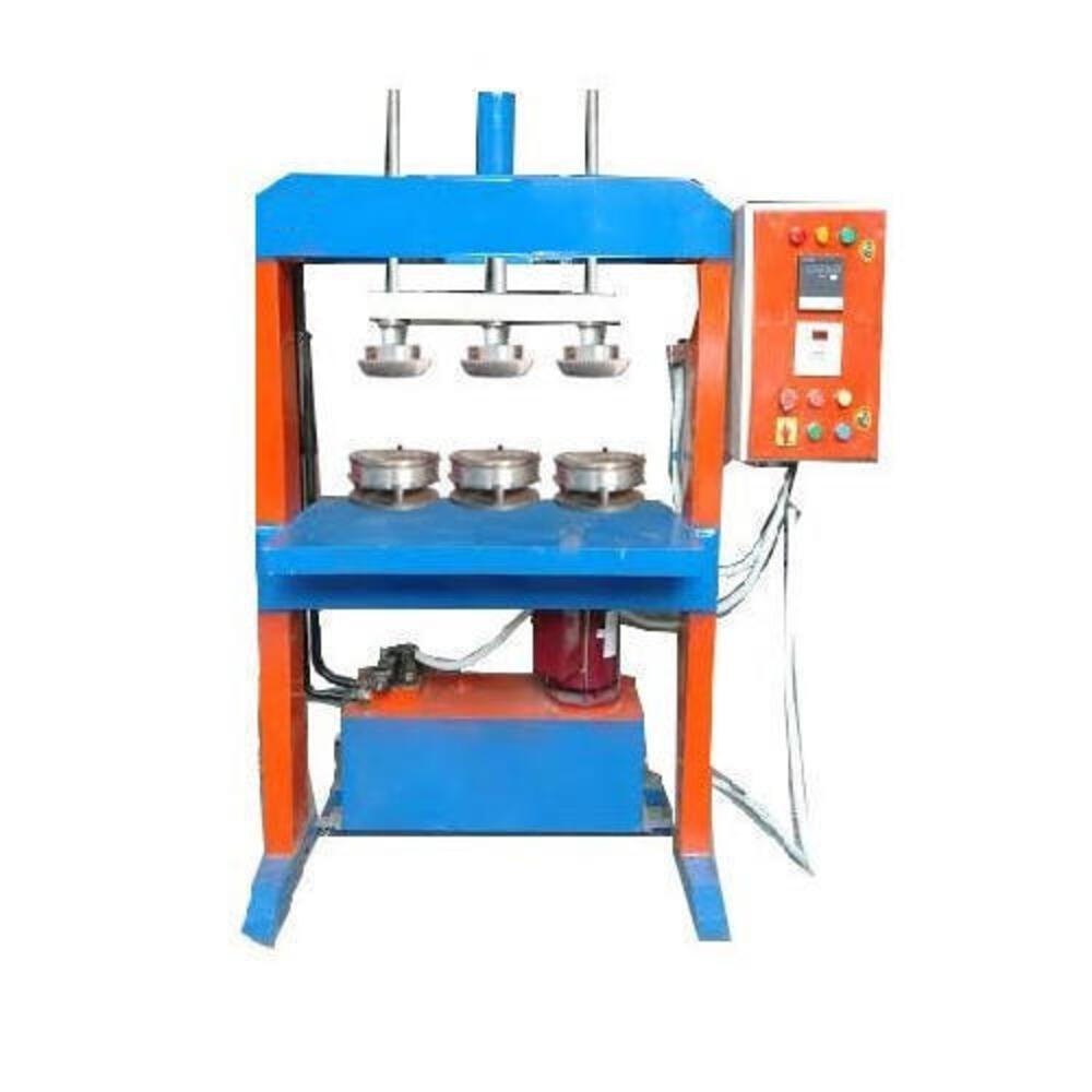 Hydraulic Semi Automatic Three Die Machine