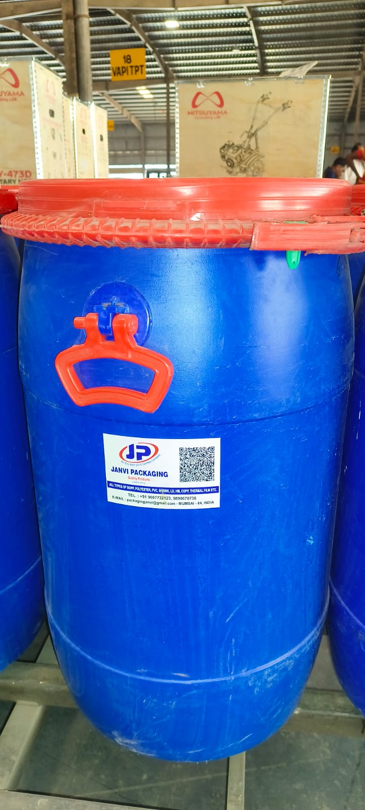 Adhesive Barrel View 1