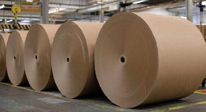 A strong, printed corrugated box made with virgin liner